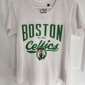 Boston Celtics White T-Shirt